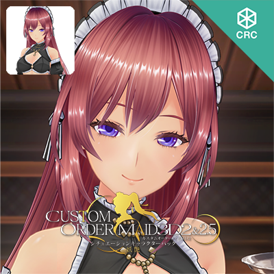 カスタムオーダーメイド3D2&2.5　シチュエーションキャラクターパック『妖艶』CRCハイポリボディ版